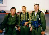 Respiration device demonstration at the firefighter school / Atemschutzvorfuehrung in der Feuerwehrschule   (Herbert, Buchi, Wolfgang)