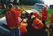 Car accident in Fohrndorf / Verkehrsunfall in Fohrndorf (1999)