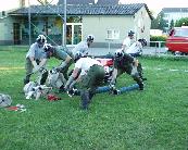 Last training for the state competition /   Letztes Training vor dem Landesbewerb