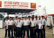 Visiting a firefighting exhibition in   Augsburg/Germany 2000 / Besuch bei   der Feuerwehrmesse in Augsburg 2000