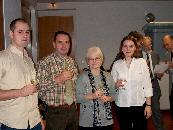 Robert, my dad, my mum and my sister / Robert, mein Vater, meine Mutter und meine Schwester