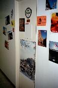 Our room door / unsere Zimmertuer