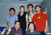 back: Peter C. (Indonesia), Sindy (Indonesia), Sam (Indonesia), Panu (Thailand). front: Edwin (Hong Kong), Kuching (Malaysia)