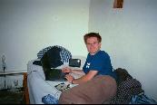 My roommate Martijn / Mein Zimmerkollege Martijn