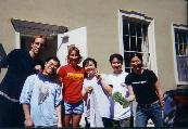 David (Spain), Panu (Thailand), Tracy (USA), Yoko (Japan), Theera (Thailand), Nao (Japan)