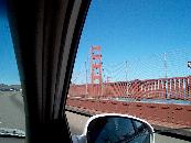Einbiegen auf die Golden Gate / Turning to Golden Gate