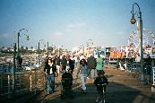 Pier von Santa Monica / Santa Monica Peer