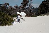 Painters at the beach / Maler am Strand